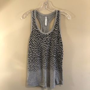 Fabletics Ombré Animal Print Workout Tank Sz XS